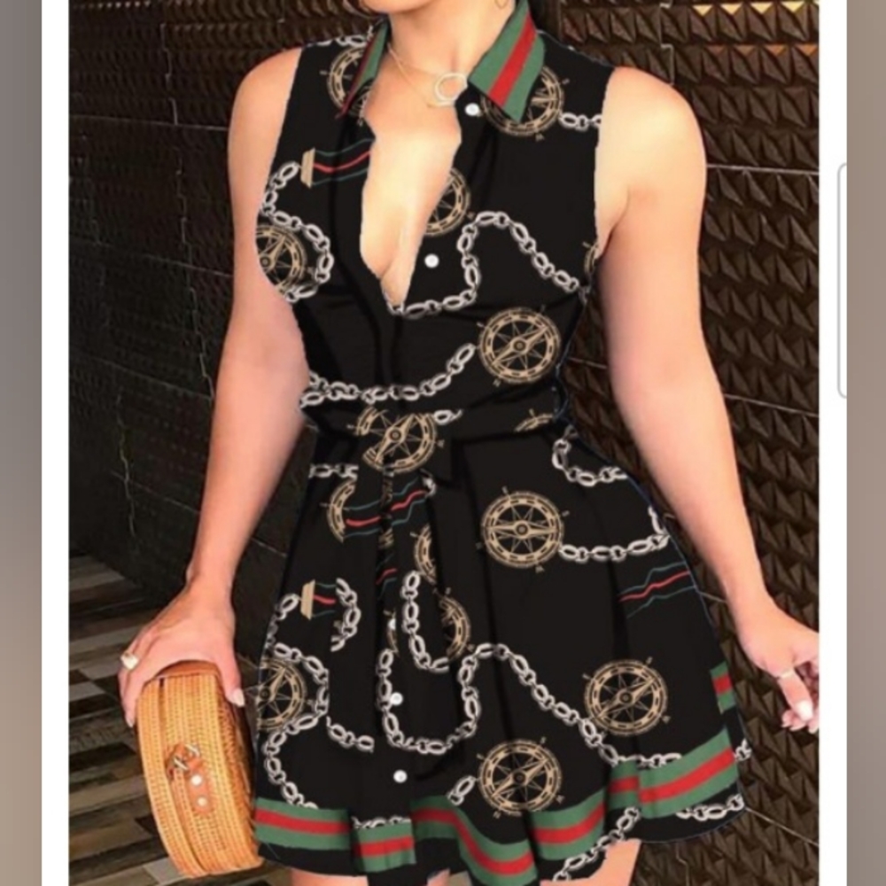 Sleeveless women's Dress L